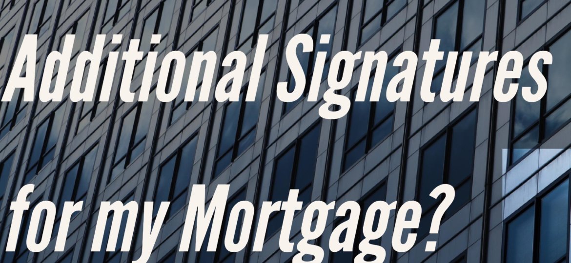 Mortgage Signatures